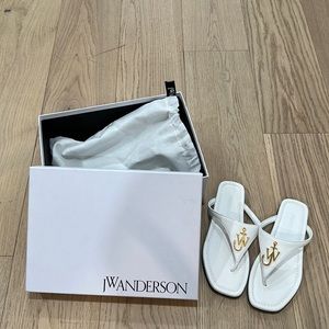 JW Anderson leather slide